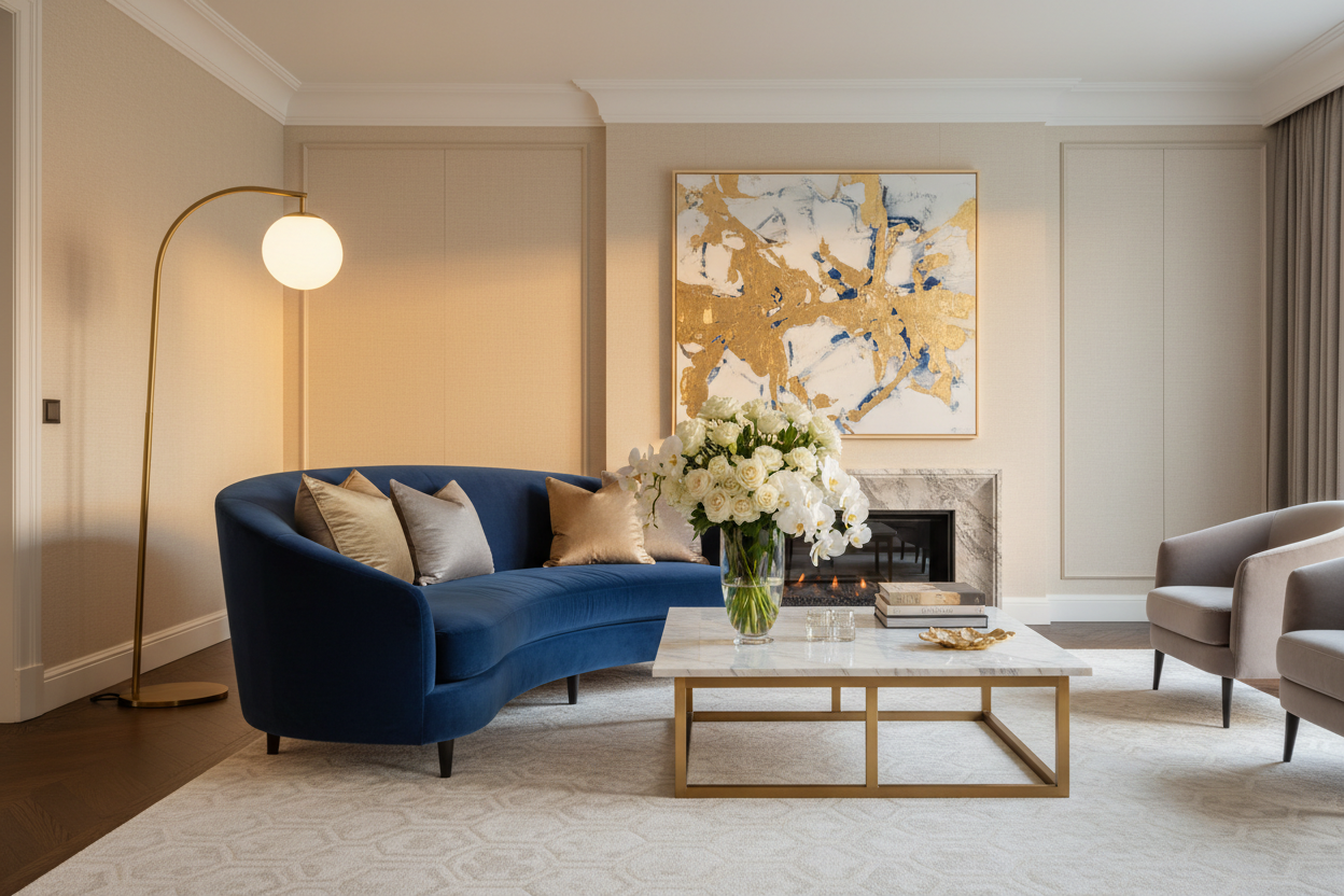 How to Style Your Living Room Like a Luxury Interior Designer