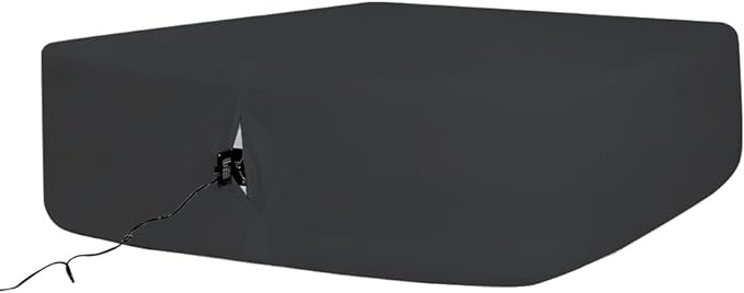 Bedecor Air Bed Sheets for Mattress Cover Removable Bed and Elastic Band Super Soft and Breathable & Deep up to 21" Black Twin XL