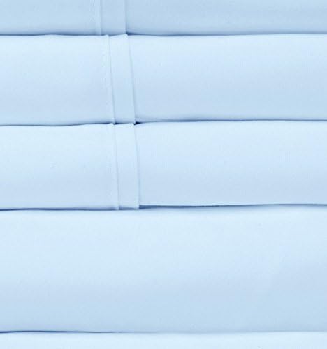 Queen Sheets Aqua - 6 Piece 1500 Supreme Collection Fine Brushed Microfiber Deep Pocket Queen Sheet Set Bedding - 2 Extra Pillow Cases, Great Value, Queen, Aqua