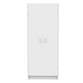 ClosetMaid Pantry Cabinet Cupboard with 2 Doors, Adjustable Shelves, Standing, Storage for Kitchen, Laundry or Utility Room, White