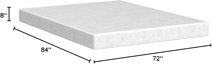 Kin By Tuft & Needle Firm 8" Cal King Adaptive Foam Mattress in a Box, Cooling Pressure Relief, Balanced Support, 100 Night Trial, Fiberglass-Free, CertiPUR-US, 10-Year Limited Warranty