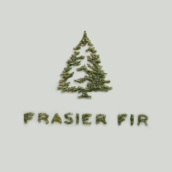 Thymes Frasier Fir Reed Diffuser Set – Includes Reeds, Fragrance Oil, and Frosted Glass Bottle – Fragrance Oil Diffuser – Room Fresheners – Luxury Home Decor – Green & White (Frosted Plaid, 4 fl oz)