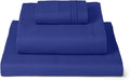 Mellanni Twin XL Sheets Set - 3 PC Iconic Collection Bedding - Hotel Luxury, Extra Soft, Cooling Bed Sheets - Wrinkle, Fade, Stain Resistant (Twin Extra Long, Royal Blue)