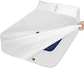 Full Size Air Mattress Sheet Set - 3 Pieces Extra Deep Pocket Full Sheet Set 16 to 24 inch - Sheets with Pocket on Side - Easily Fits Extra Deep Pillow Top Air Mattress-White