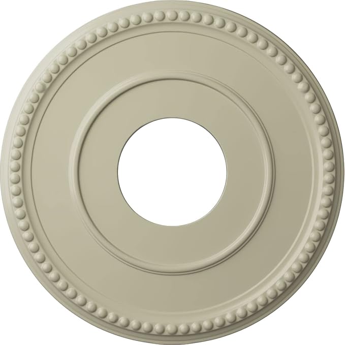 Ekena Millwork Bradford Ceiling Medallion, Clear Yellow