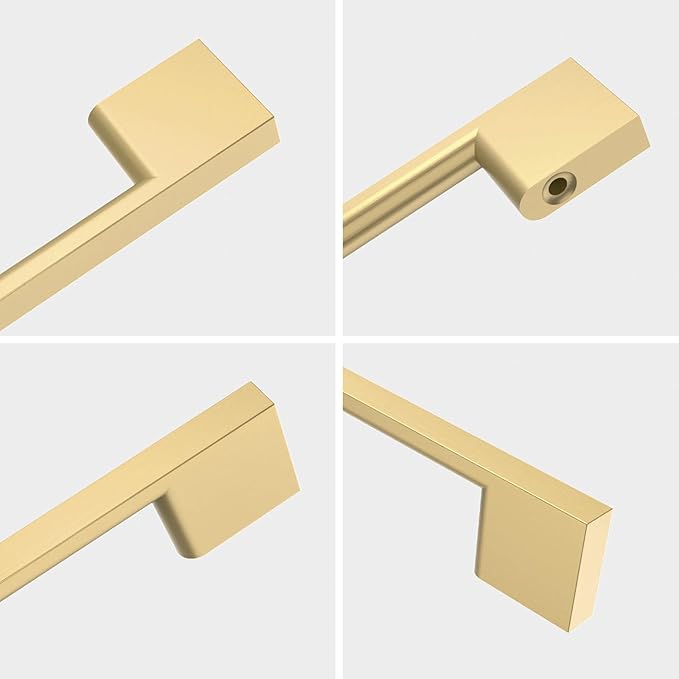 10 Pack Gold Cabinet Pulls 3 Inch Cabinets Handles Kitchen Hardware for Cabinets Gold Drawer Pulls
