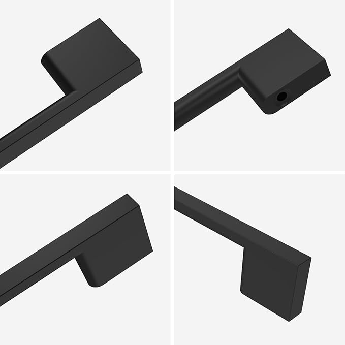 10 Pack Matte Black Cabinet Pulls 10 Inch Cabinet Handles Kitchen Cabinet Hardware Kitchen Handles for Cabinets Black Dresser Pulls Drawer Handle