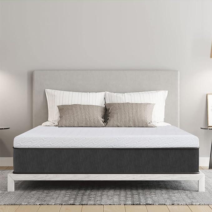 3 Inch Gel Memory Foam Mattress Topper Full Size High Density Cooling Pad Pressure Relief Bed Topper (with Removable & Washable Bamboo Cover)