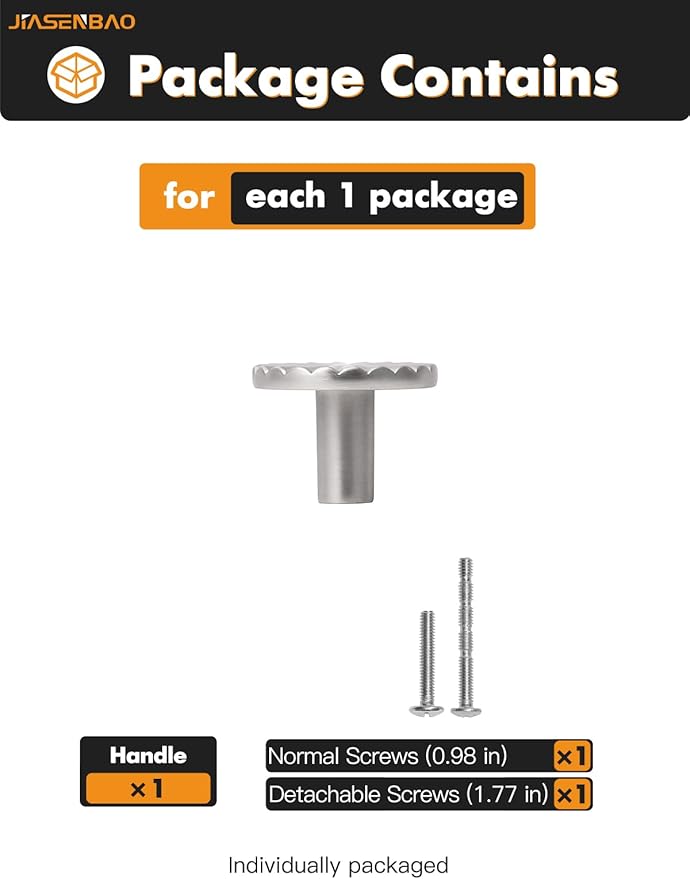 5 Pack Brushed Nickel Cabinet Knobs Satin Nickel Flat Drawer Pulls Kitchen Cupboard Bathroom Dresser Cabinet Hardware Handles Zinc Alloy
