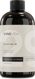 VINEVIDA [16 Fl Oz] Cuban Tobacco Fragrance Oil for Cold Air Diffusers, Essential Oils for Diffuser Oil Refill & Air Freshener Room Spray