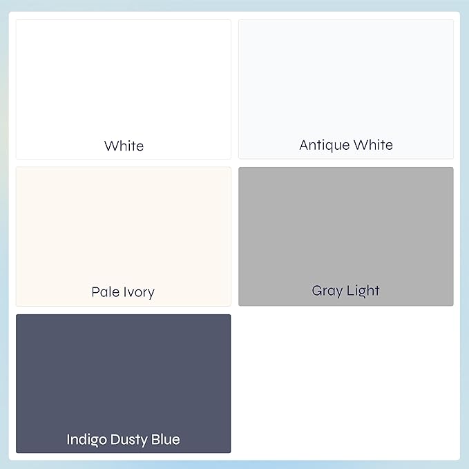 2-Pack Twin XL Sheet Sets - 400 Thread Count 100% Cotton Sateen Sheets - Extra Soft, Breathable & Cooling Sheets, Wrinkle Resistant, 2 Sets of Deep Pocket Bed Sheets - Indigo Dusty Blue