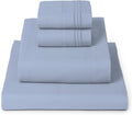 Mellanni King Sheets Set - 4 PC Iconic Collection Bedding - Hotel Luxury, Extra Soft, Cooling Bed Sheets - Wrinkle, Fade, Stain Resistant (King, Sky Blue)