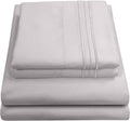 1800 Thread Count Sheet Set – Soft Egyptian Quality Brushed Microfiber Sheets – Luxury Bedding Set with Flat Sheet, Fitted Sheet, 2 Pillow Cases