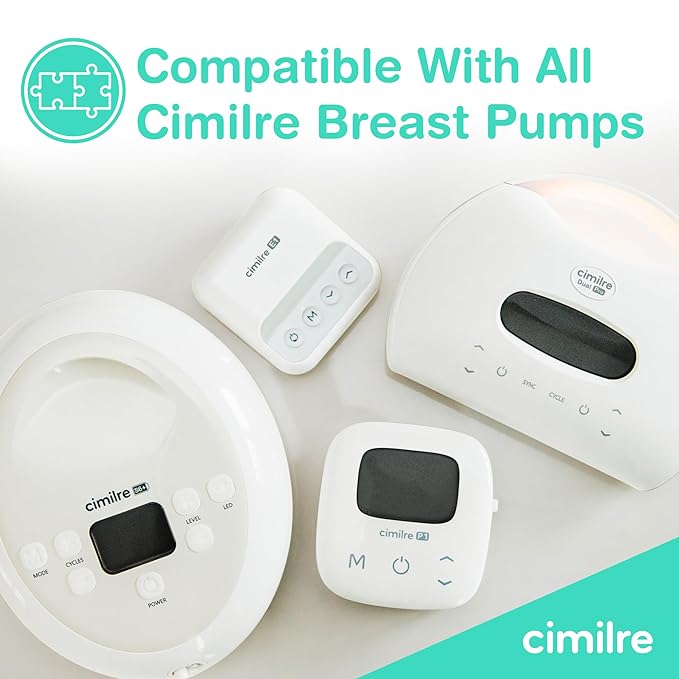 Cimilre Backflow Protectors, Silicone Backflow Protector Membrane Keeps Air, Moisture & Breast Milk from Entering Tubing & Breast Pump Motor (Set of 2)