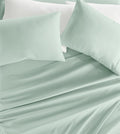 Linen Market Double-Brushed Microfiber Full Sheet Set 4 Piece – Oeko-TEX Certified Ultra Soft & Wrinkle-Free - 16" Deep Pocket Sheets - Easy Care Full Size - Mint