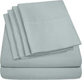 6 Piece Bed Sheet Set, Full, Slate