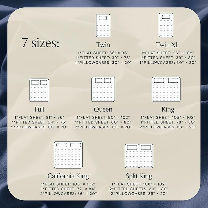 LuxClub 4 PC King Sheet Set, Breathable Luxury Bed Sheets, Deep Pockets Wrinkle Free Cooling Bed Sheets Machine Washable Hotel Bedding Silky Soft - Navy King