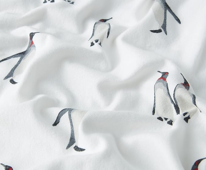 Eddie Bauer - Twin Sheets, Cotton Flannel Bedding Set, Brushed For Extra Softness, Cozy Home Decor (Rookeries, Twin)