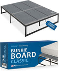 Meliusly Premium 10mm Bunkie Board Queen Size (60x80'') Patent Pending Low Profile Bed Board Design - Breathable, Noise Minimizing, Moisture Resistant Bunkieboards, Low Profile Bed Support