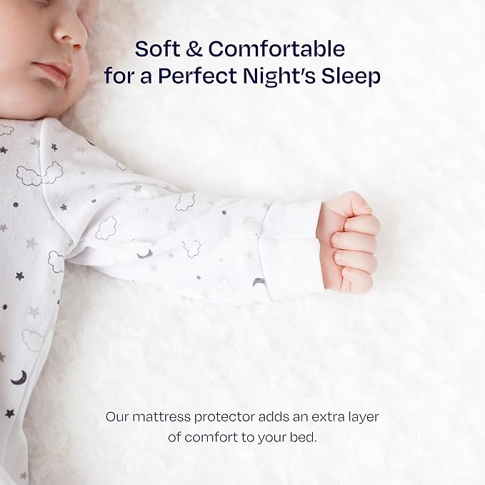 2-Pack Waterproof Mattress Protector for King Size Bed - Soft, Noiseless, Cooling, Deep Pocket Mattress Protector to Fit 8-20 inch Mattress