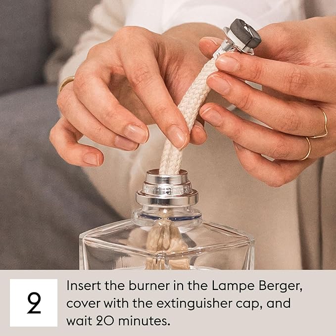 Maison Berger Lampe Refill – Lolita Lempicka Sweet Fragrance, 500ml (16.9oz) – Air Freshener Oil – Home Scent Diffuser – Cherry, Patchouli, Praline – Made in France