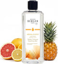 Maison Berger Sparkling Zest Fragrance Refill – 1 Liter (33.8 Fluid Ounces) Lampe Berger Oil for Home Diffuser, Air Freshener Citrus Grapefruit Scent, 160 Hours Aroma, Essential Oil