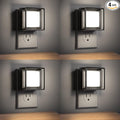 DORESshop LED Night Light, Plug-in [4 Pack], Dusk to Dawn Sensor, Night Lights Plug into Wall for Bedroom, Bathroom, Toilet, Stairs, Kitchen, Hallway, Kids,Adults, Nightlight, Daylight White 5000K…