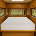 Foamma 6” x 38” x 80” Truck, Camper, RV High-Density Bunk Mattress Foam Replacement, Made in USA, Comfortable, Travel Trailer, CertiPUR-US Certified, Cover Not Included