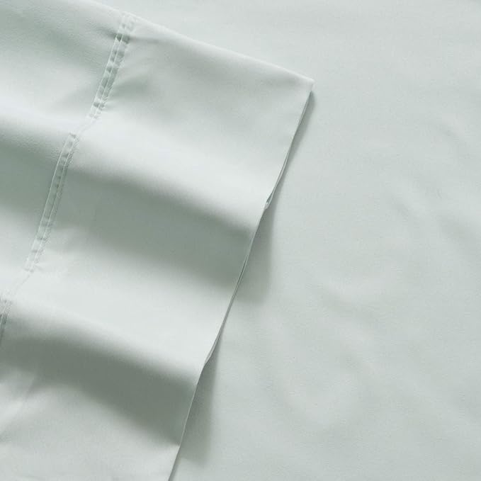 Sweet Home Collection 6 Piece 1500 Supreme Collection Brushed Microfiber Deep Pocket Sheet Set-2 Extra Pillow Cases, Great Value, Split King, Mint
