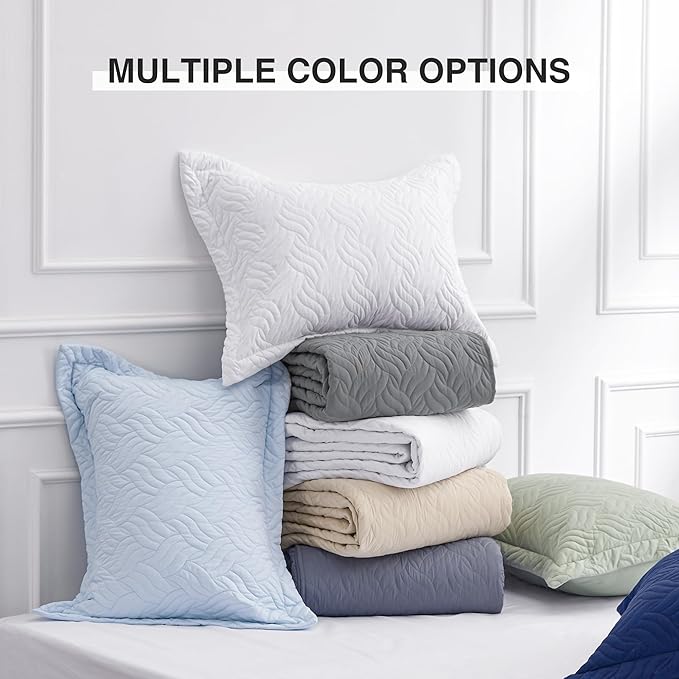 Love's cabin Quilts for Queen Bed Camel Bedspreads Bedding Set - Summer Lightweight Bedspread Comforter - Wave Pattern Bedding Coverlet for All Season - 3 Pieces (1 Quilt, 2 Pillow Shams)