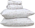 RUVANTI Flannel Sheets King Size - 100% Cotton Brushed King Bed Sheets Set - Deep Pockets 16 Inches - All Seasons Breathable & Extra Soft - Warm & Cozy, 4 Piece, Rustic Homestead