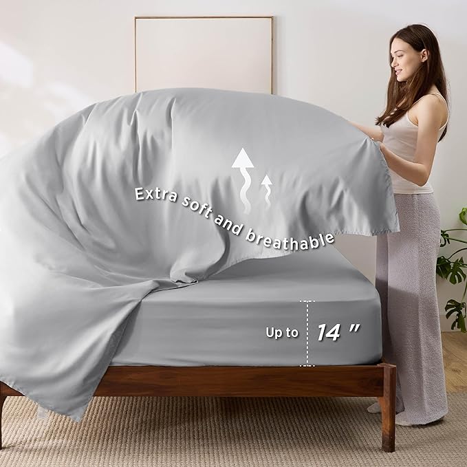 Bedsure California King Comforter Set - 7 Pieces Reversible Sage Green Bedding, California King Size Bed Set for All Seasons, Bed in a Bag with Down Alternative Comforter, Sheets, Pillowcases & Shams