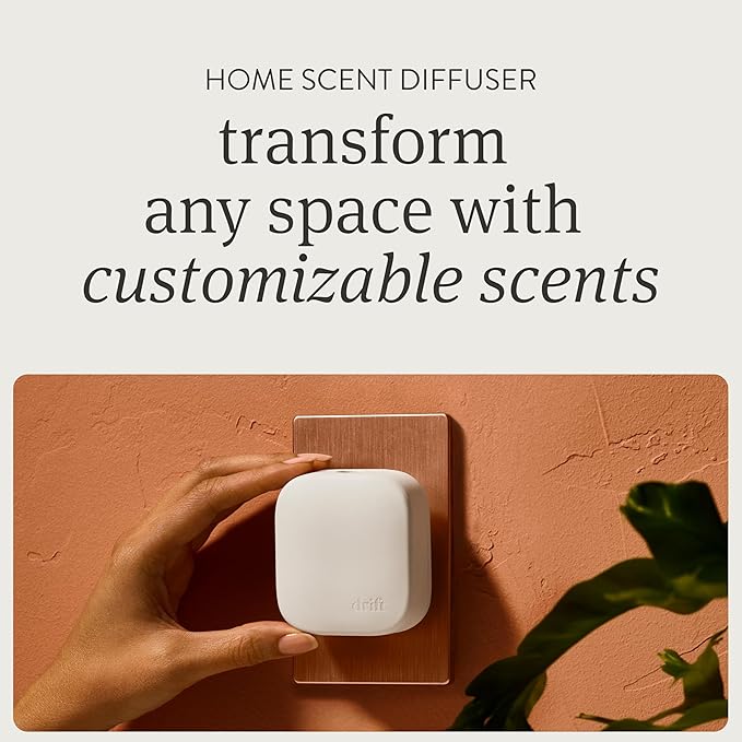 Drift Home Scent Diffuser Refills in Open Air (2 Refills) - Adjustable and Long Lasting Diffuser Aroma - Clean Ingredients, Pet Safe