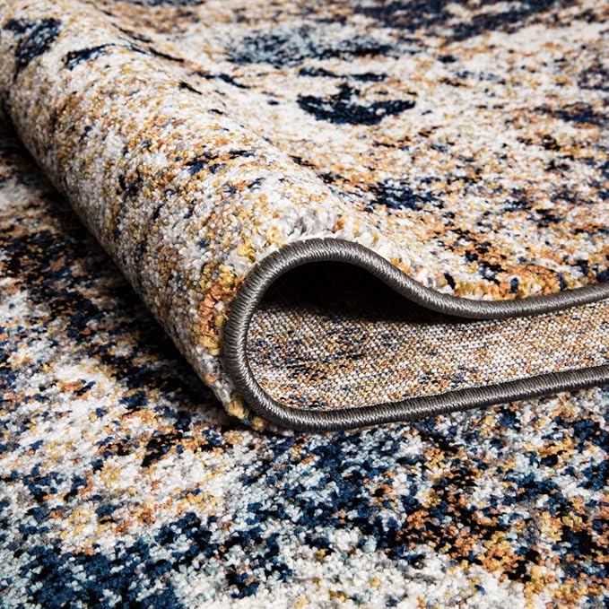 Keen Home Design Area Runner Rugs - 2x10 Non-Shedding, Abstract Runner for Kitchen, Living Room, Bedroom, Dining Room, Entryway - Size: 2'8" x 9'11", Multi