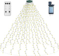Aneeway 400 LED Christmas Tree Lights, 6.6FT x 16 String, Warm White, Indoor/Outdoor, LED, Remote Control, Memory & Timing Function