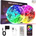 150 FT LED Strip Lights for Bedroom (2 Rolls 75 FT) with Remote and Application Controlled Smart LED Lights, Music Synchronized RGB Color Changing Light, Suitable for Room Party Decoration