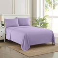 Full Size Sheet Sets - Breathable Luxury Sheets with Full Elastic & Secure Corner Straps Built In - 1800 Supreme Collection Extra Soft Deep Pocket Bedding Set, Sheet Set, Full, Lavender