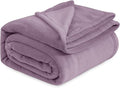 Bedsure GentleSoft Fleece King Size Blankets for Bed Fog Purple - Soft Lightweight Plush Cozy Fuzzy Luxury Microfiber, 108x90 inches