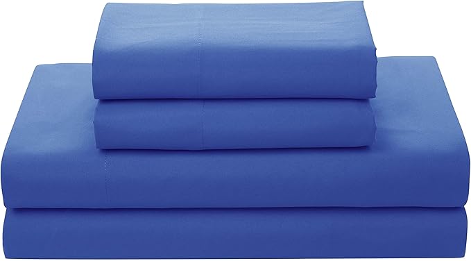 Sweet Home Collection 5 Piece Comforter Set Bag Solid Color All Season Soft Down Alternative Blanket & Luxurious Microfiber Bed Sheets, Siena, Twin