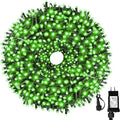 Upgraded 105FT 300LEDs Christmas Lights Outdoor Indoor String Lights 8 Modes Memory Function for Christmas Tree Party Decoration (Green)