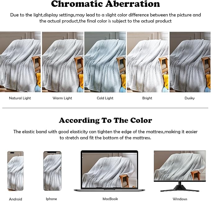 NEWCOSPLAY Super Soft Throw Blanket Frosty Dark Grey Premium Silky Flannel Fleece Leaves Pattern Lightweight Bed Blanket All Season Use (Frosty Dark Grey, Throw(50"x60"))