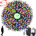 Motion Sensor Music Christmas Lights Outdoor Indoor, 108FT 300LED Christmas Tree Lights, Multicolor Christmas String Lights for Tree Party Holiday