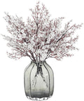JAKY-Global Babys Breath Silk Artificial Flowers Bulk 9pcs for Fall Decor Fake Flower Bouquet Bulk for Home Kitchen Indoor Bouquet Floral Arrangement Table Centerpieces Party Decor(Silver)