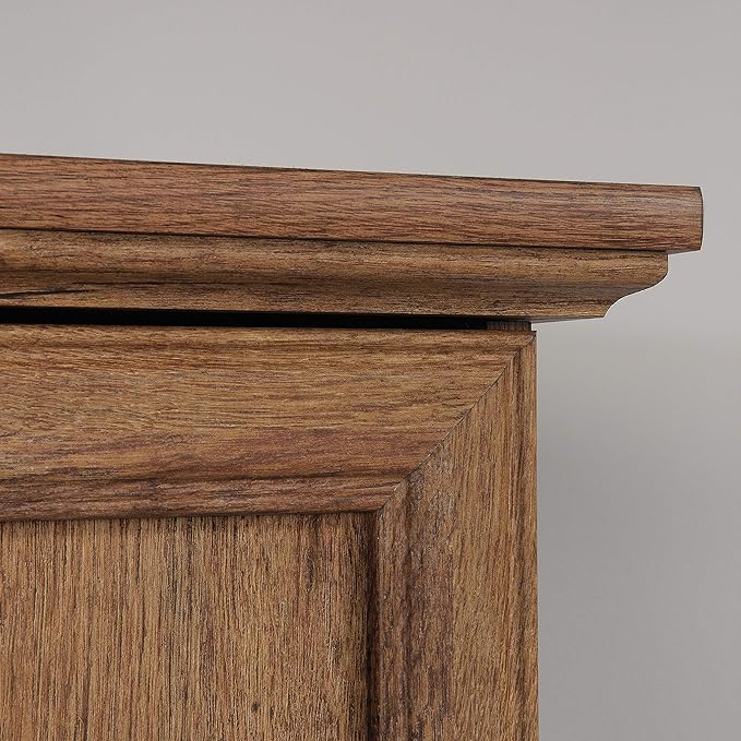 Sauder Palladia Armoire, Vintage Oak finish
